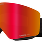 R1 Dragon Goggles Split Red With Bonus Lens