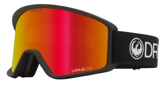 DXT Dragon Goggles Black/Red