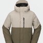 Volcom L Insulated GoreTex Jacket - Dark Khaki