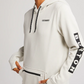 Burton Women's Oak Long Pullover Hoodie - Stout White