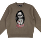 Welcome Clairvoyant Knit Sweater - Stone