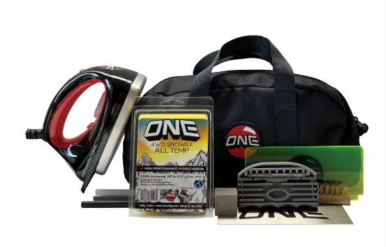 One Ball Supremely Hot Wax Snowboard Tuning Kit