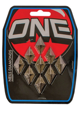 One Ball Neil's Diamonds Metal Stud Snowboard Stomp Pad