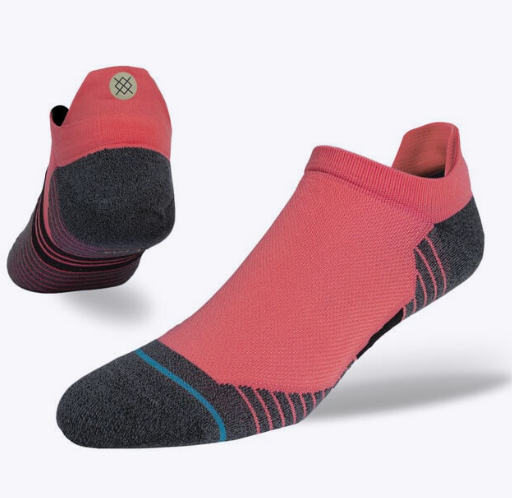 Stance Performance Ultra Tab Running Socks - Neon Pink