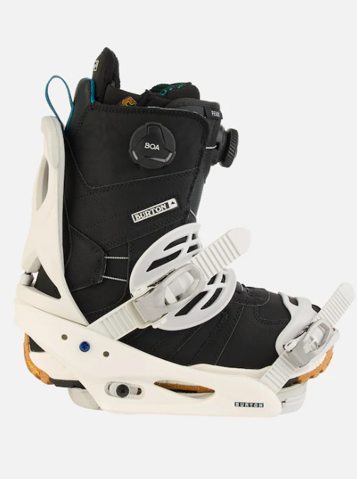 Burton Women's Scribe Re:Flex Snowboard Bindings 2025 - Stout White
