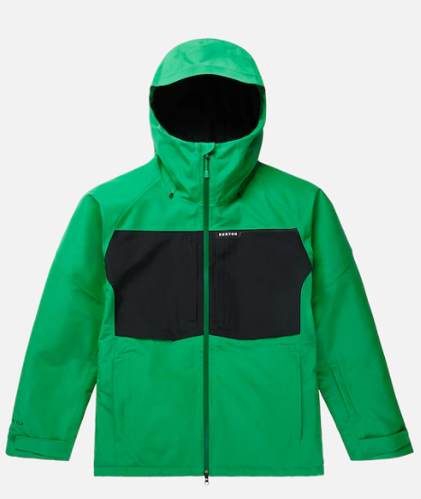 Burton Gore Pillowline Jacket - Clover Green/True Black