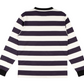 Welcome Thicc Stripe Longsleeve Knit Shirt - Nightshade/Bone