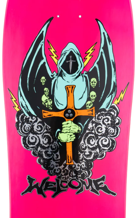 Welcome Knight On Early Grab Skateboard Deck - 10.0"