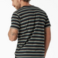 Dickies Skateboarding Striped T-Shirt - Black/Lincoln