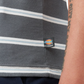 Dickies Skateboarding Striped T-Shirt - Charcoal Mini