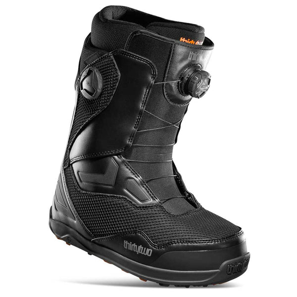 ThirtyTwo Men's TM2 Double Boa Snowboard Boots 2024 Black Focus