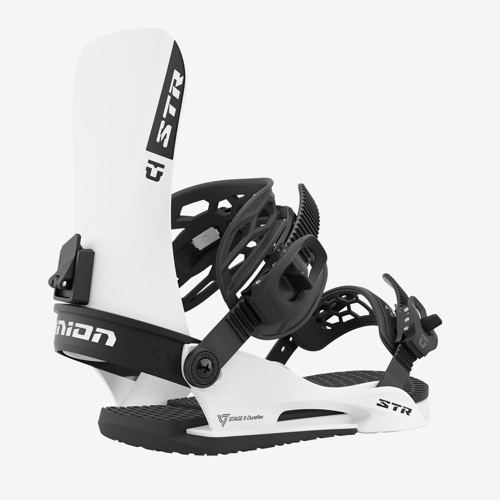 Union Men's STR Snowboard Bindings - 2024 White