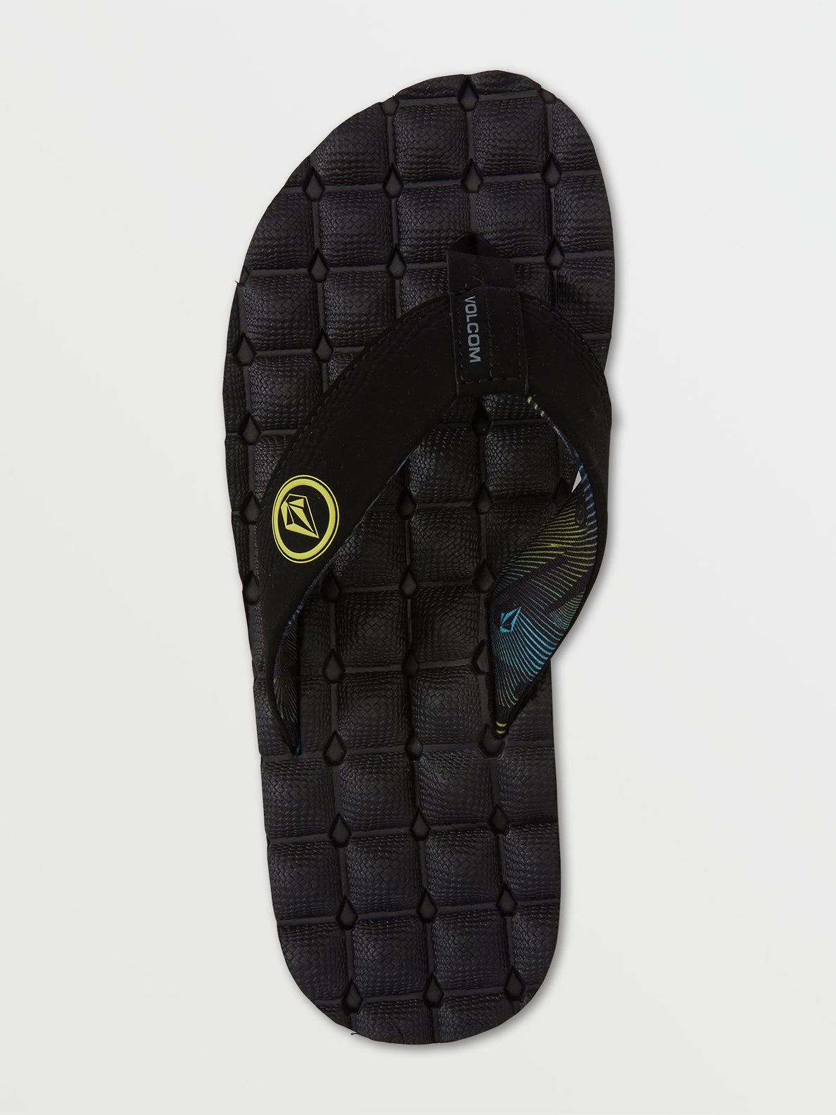 Volcom Men's Recliner Sandals - Lime