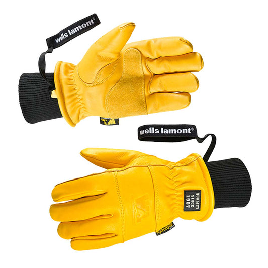 Wells Lamont Men's Snow HydraHyde® Full Leather Glove