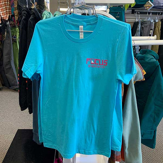 Focus Boardshop Women's Snowy Peak T-Shirt - Turquoise