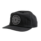 Spitfire Classic 87' Swirl Patch Snapback Hat - Black/Black