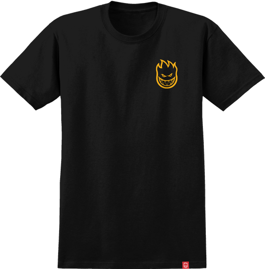 Spitfire Lil Bighead T-shirt - Black/Gold