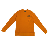Anti Hero Men's Lil Blackhero Outline Crewneck Longsleeve - Orange