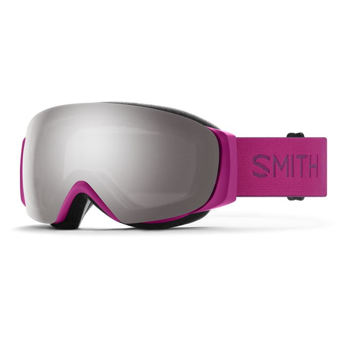 Smith I/O Mag Goggles + Fuschia + ChromaPop Sun Platinum Mirror Lens