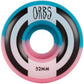 Orbs Apparitions Skateboard Wheels Pink/Blue 52mm