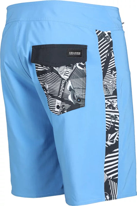 Volcom Men's Mod Dead Lido 19" Boardshorts - Ballpoint Blue